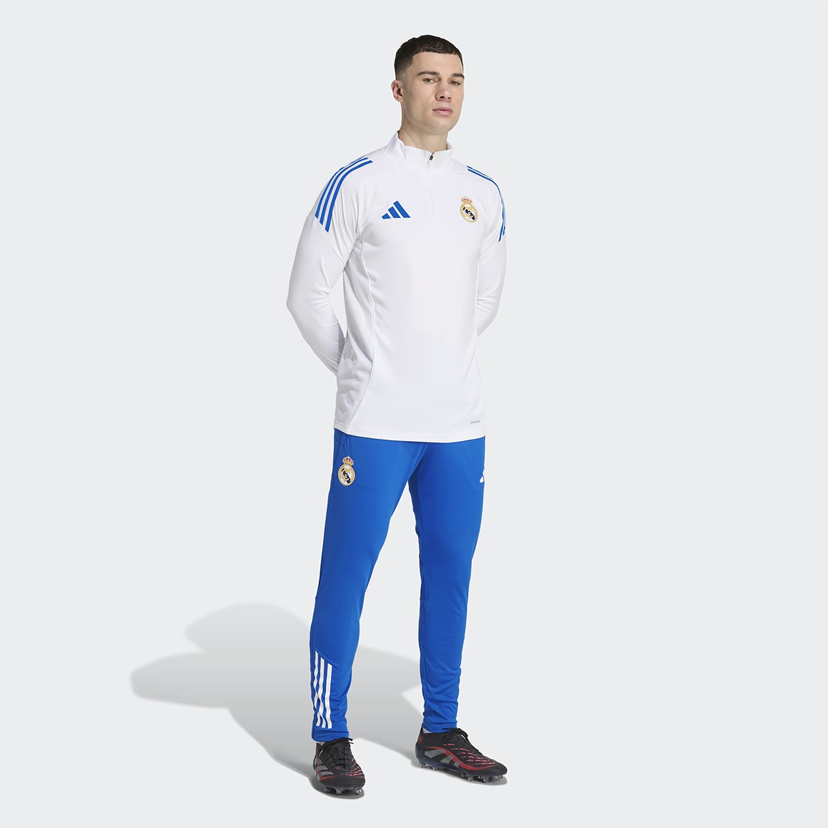 T-shirt de Homem Real Madrid CF Tiro 25 Competition Branco-7
