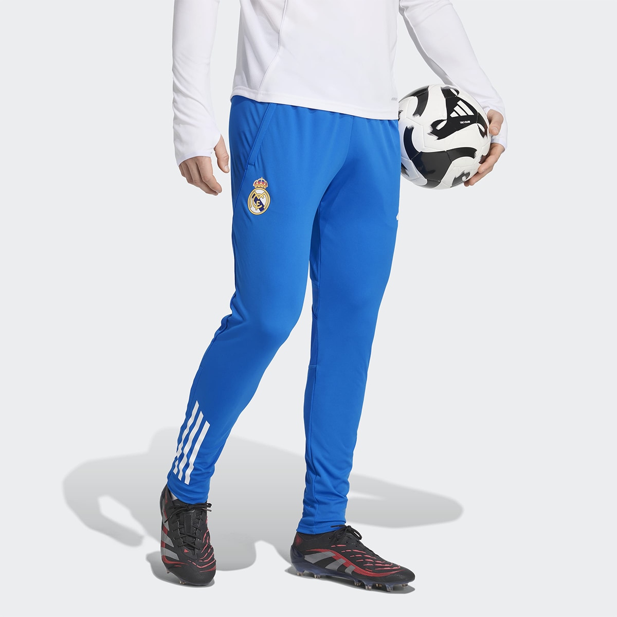 Calças de Homem Real Madrid CF Tiro 25 Competition Azul-1