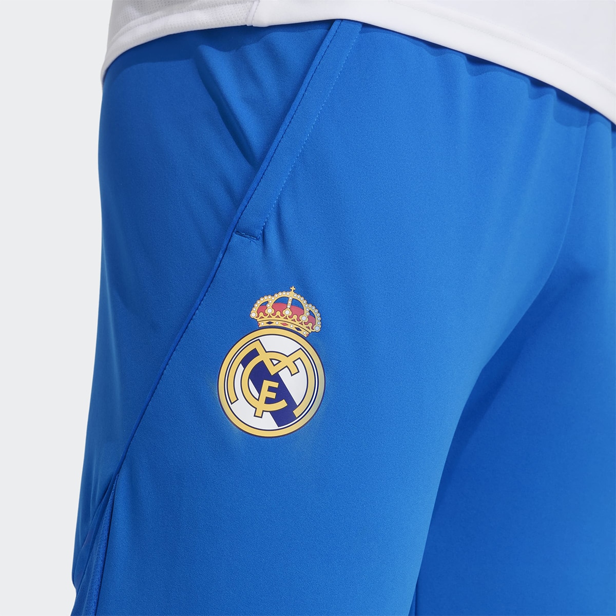 Calças de Homem Real Madrid CF Tiro 25 Competition Azul-4