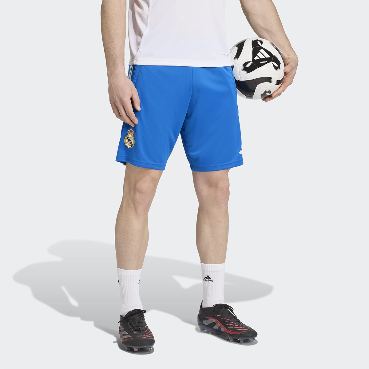 Calções de Homem Real Madrid CF Tiro 25 Competition Azul-1