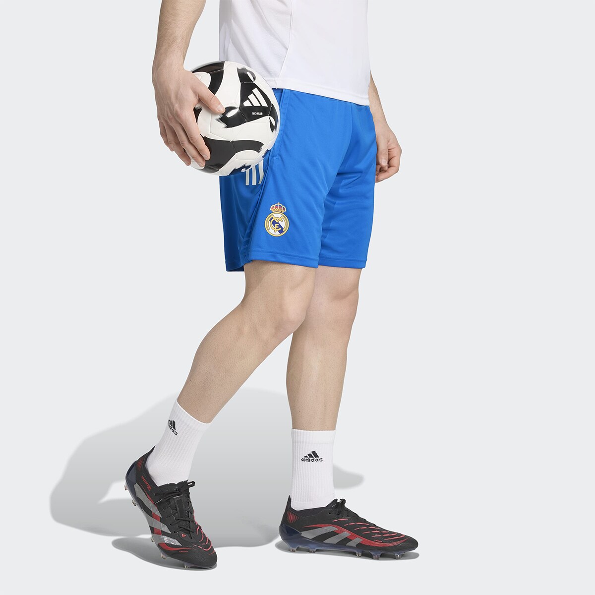 Calções de Homem Real Madrid CF Tiro 25 Competition Azul-3