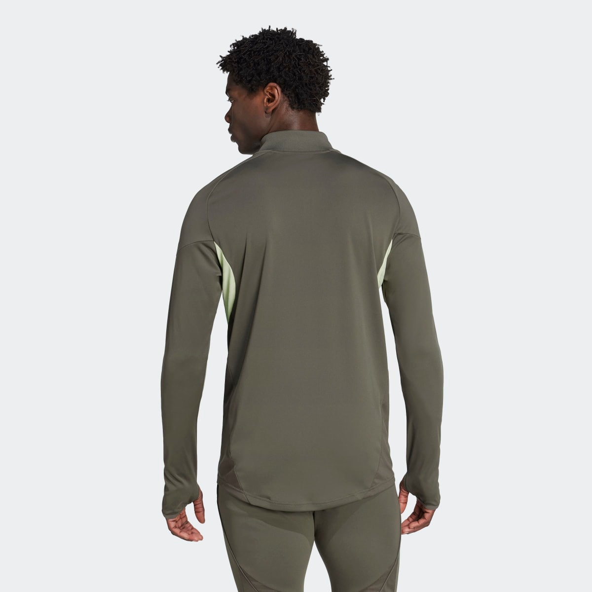 Sweatshirt de Treino de Homem Real Madrid CF 2025-2026 Tiro 25 Competition Cinzento-2