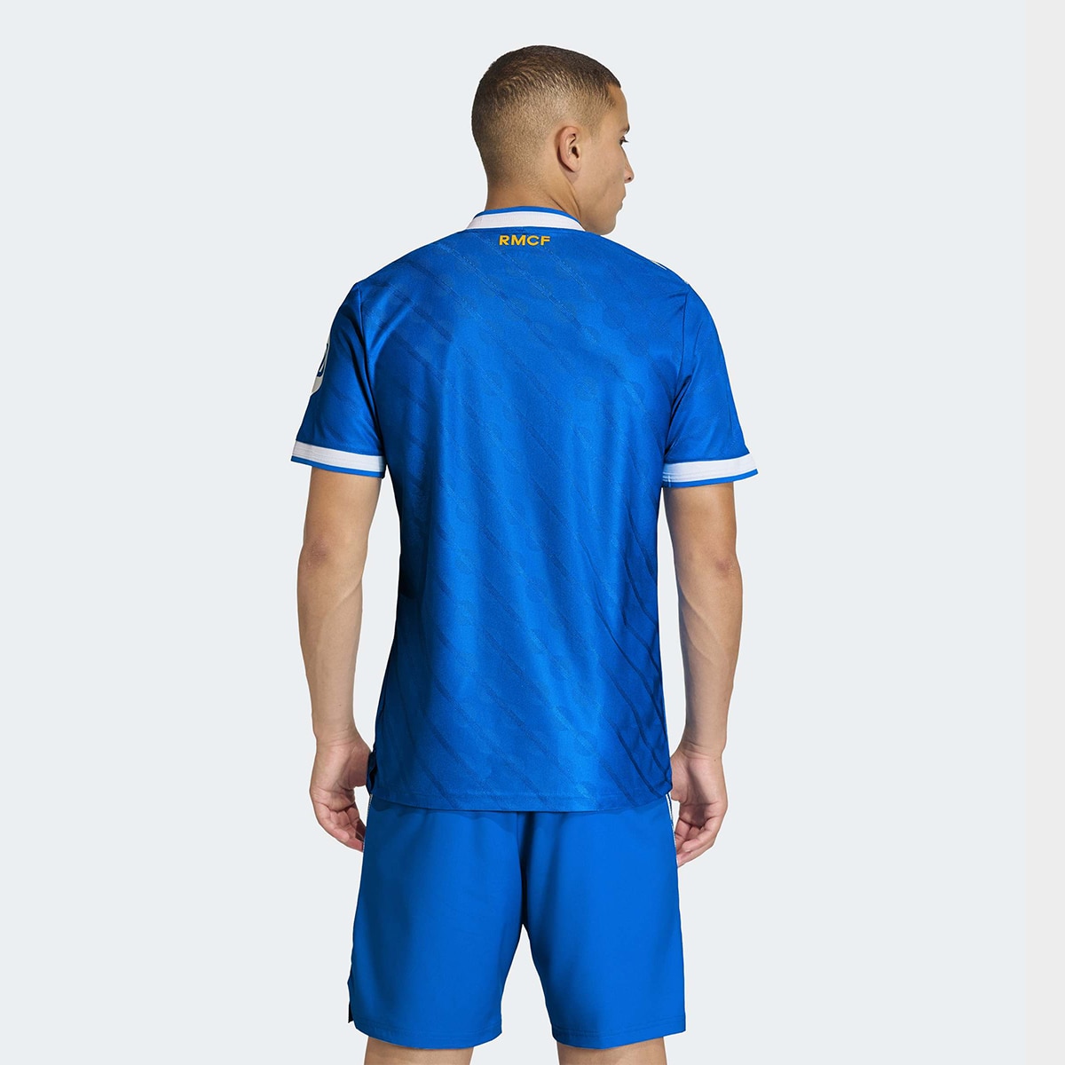 T-shirt de Homem 3.º Equipamento Real Madrid CF 2025-2026 Authentic Azul-2