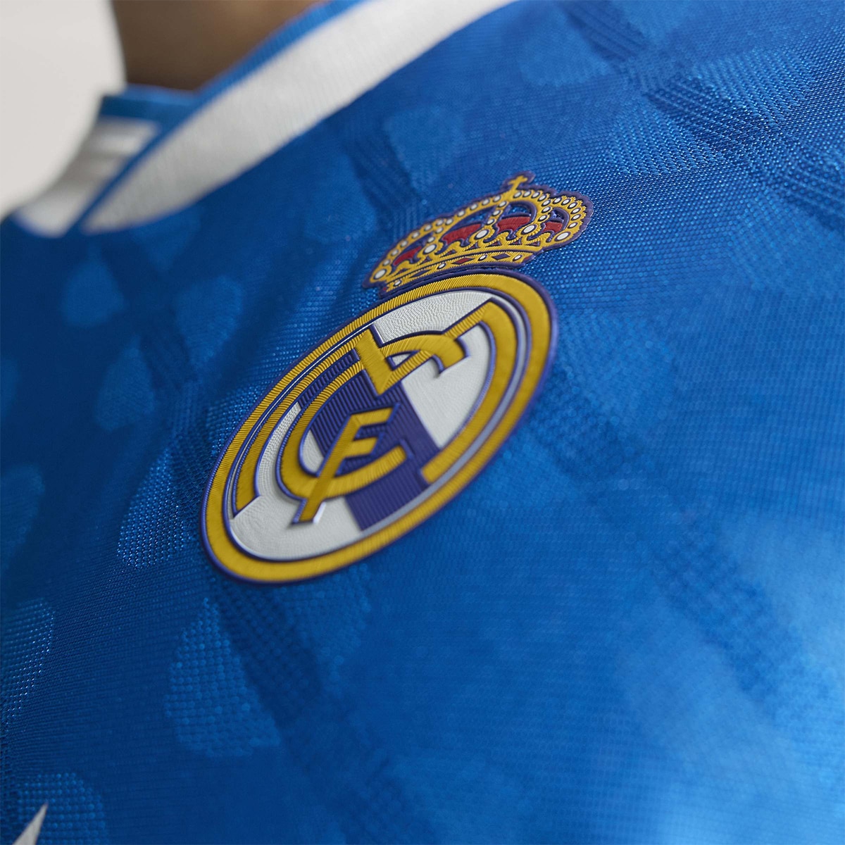 T-shirt de Homem 3.º Equipamento Real Madrid CF 2025-2026 Authentic Azul-5
