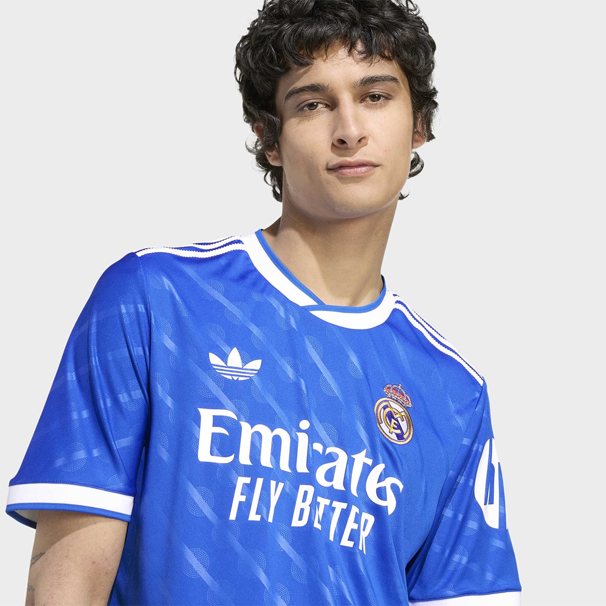 T-shirt de Homem 3.º Equipamento Real Madrid CF 2025-2026 Azul-3