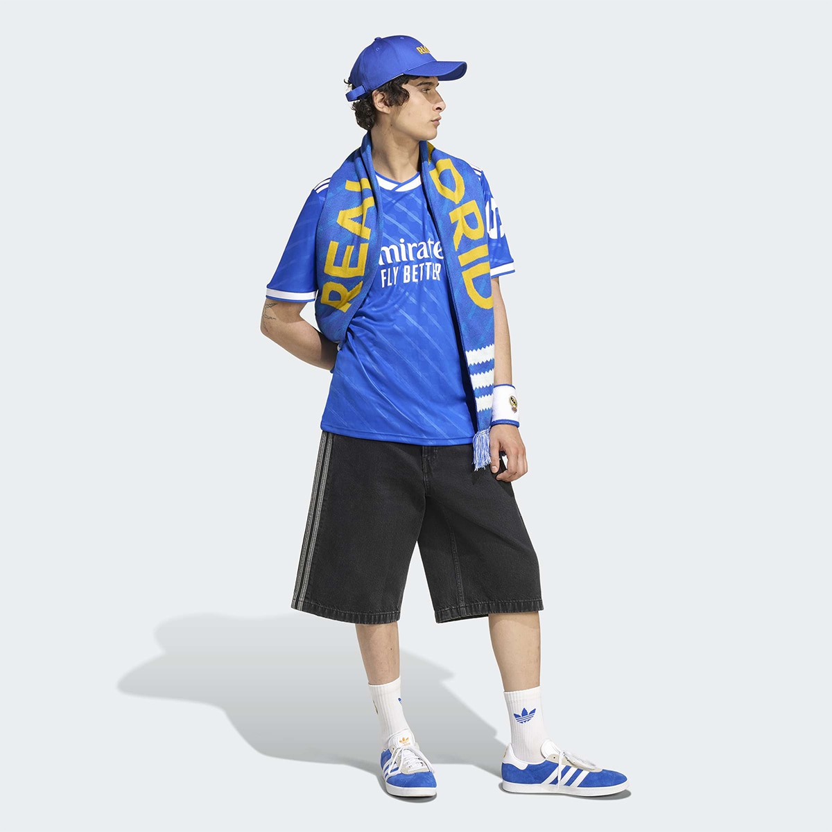 T-shirt de Homem 3.º Equipamento Real Madrid CF 2025-2026 Azul-7
