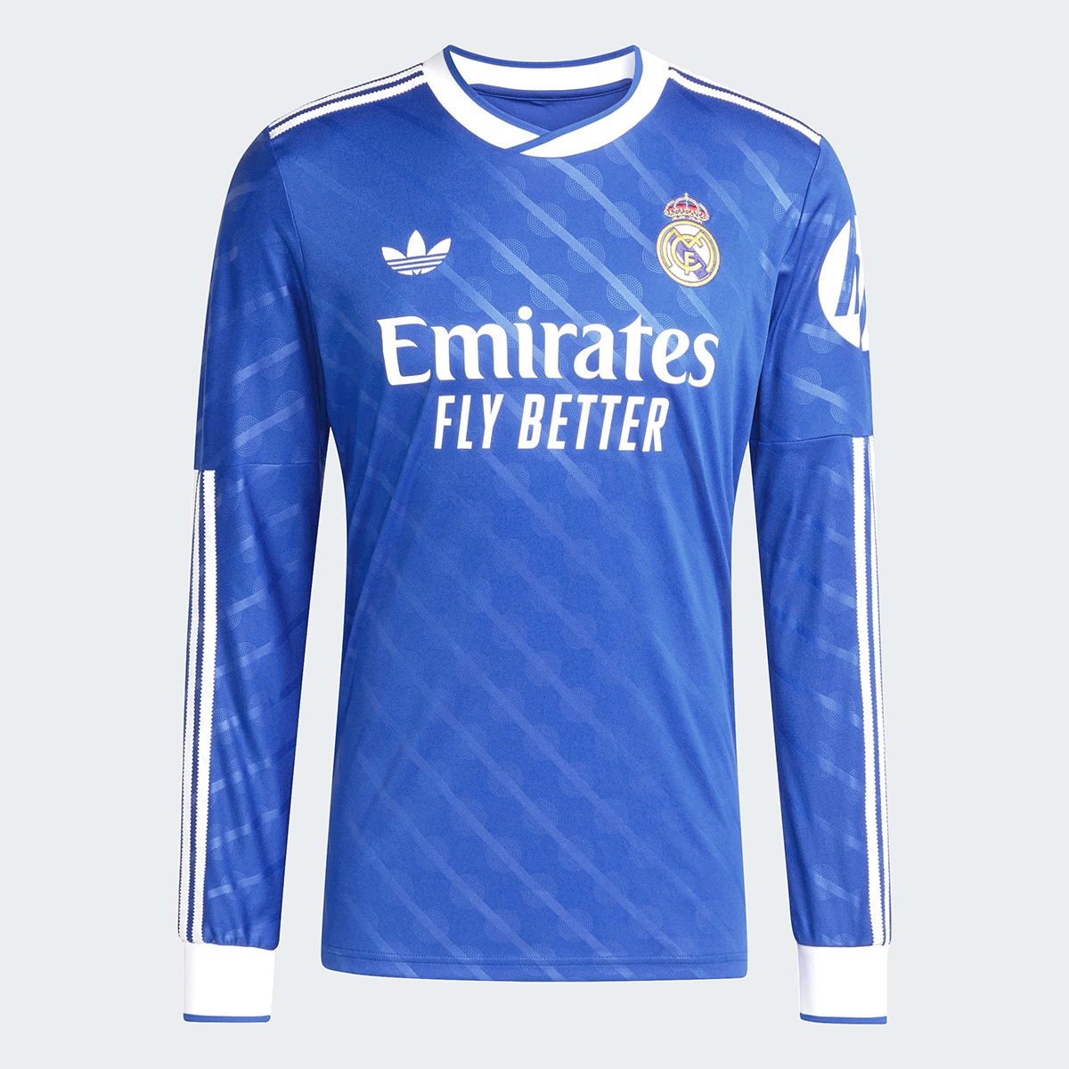Camisola de Homem 3.º Equipamento Real Madrid CF 2025-2026 Long Sleeve Azul-5