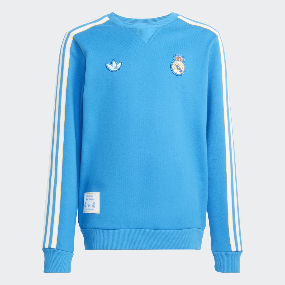 Sweatshirt de Criança Real Madrid CF Originals Azul-8