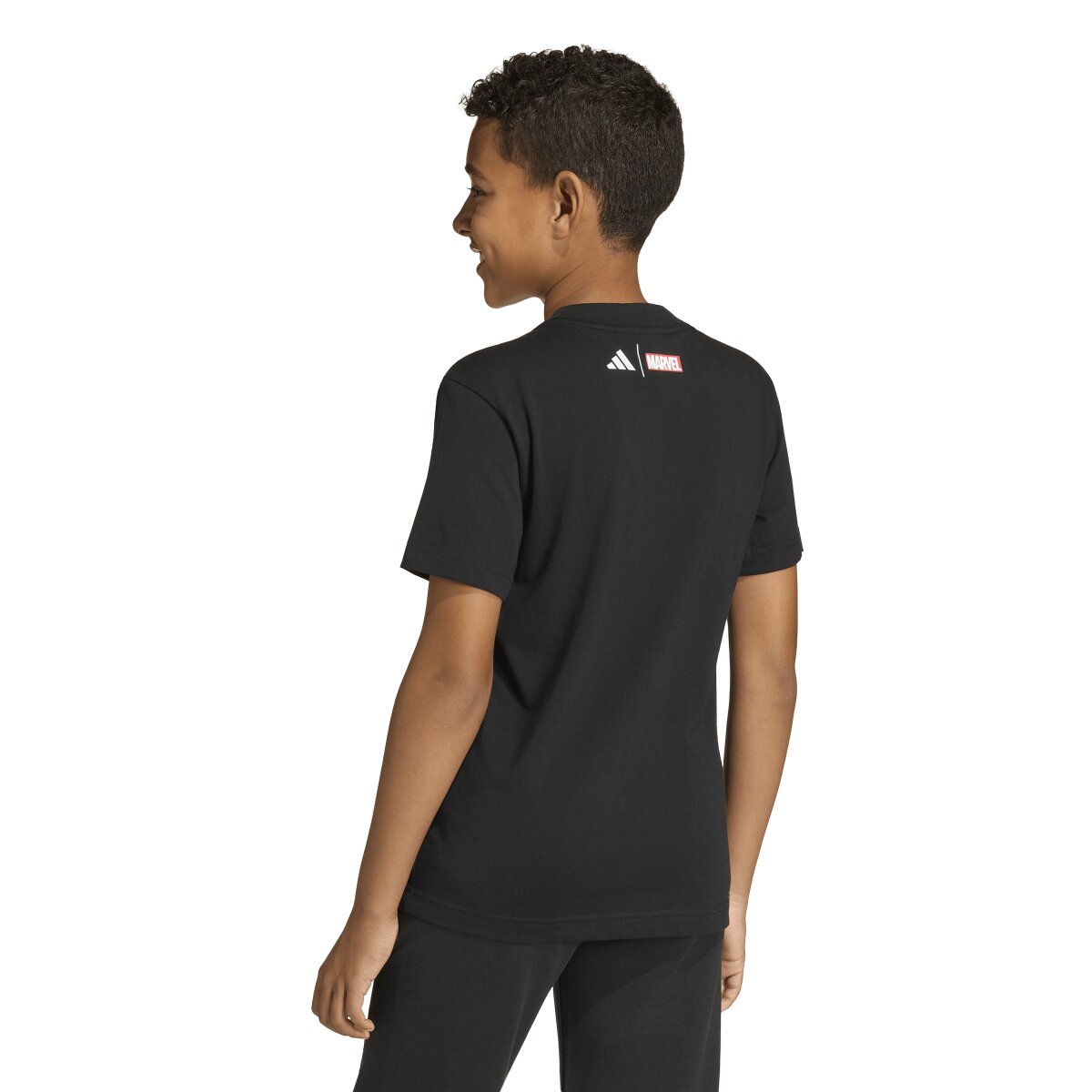 T-shirt de Criança Real Madrid CF 2025-2026 Marvel Avengers Preto-3