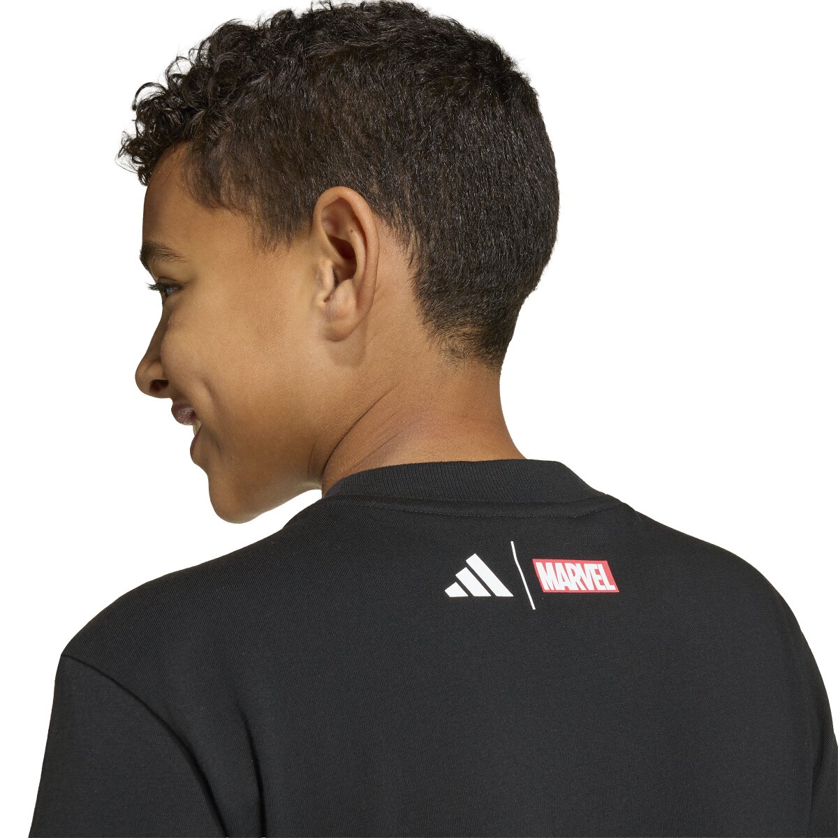 T-shirt de Criança Real Madrid CF 2025-2026 Marvel Avengers Preto-5