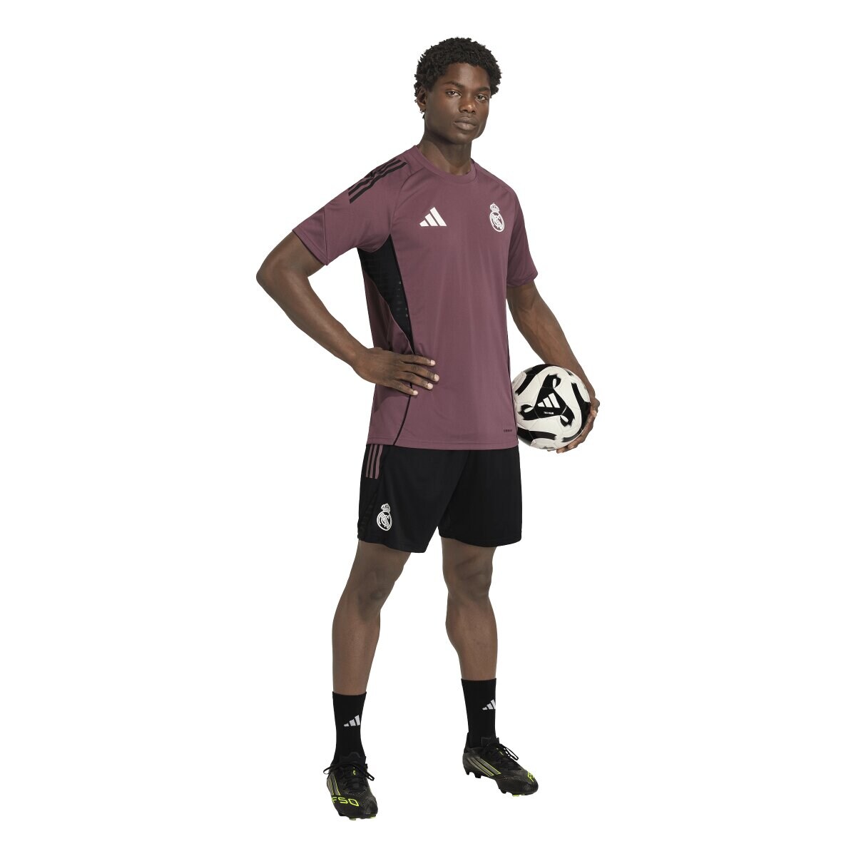 T-shirt de Homem Real Madrid CF 2025-2026 Tiro25 Competition Treino Multicolor-3