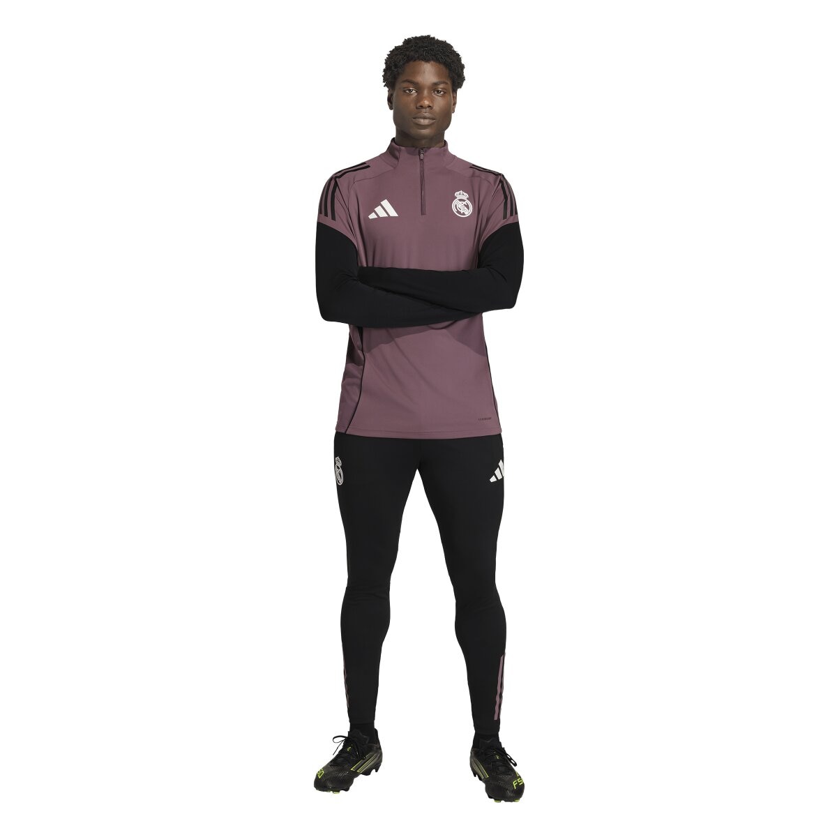 Calças de Homem Real Madrid CF 2025-2026 Tiro25 Competition Treino Preto-5