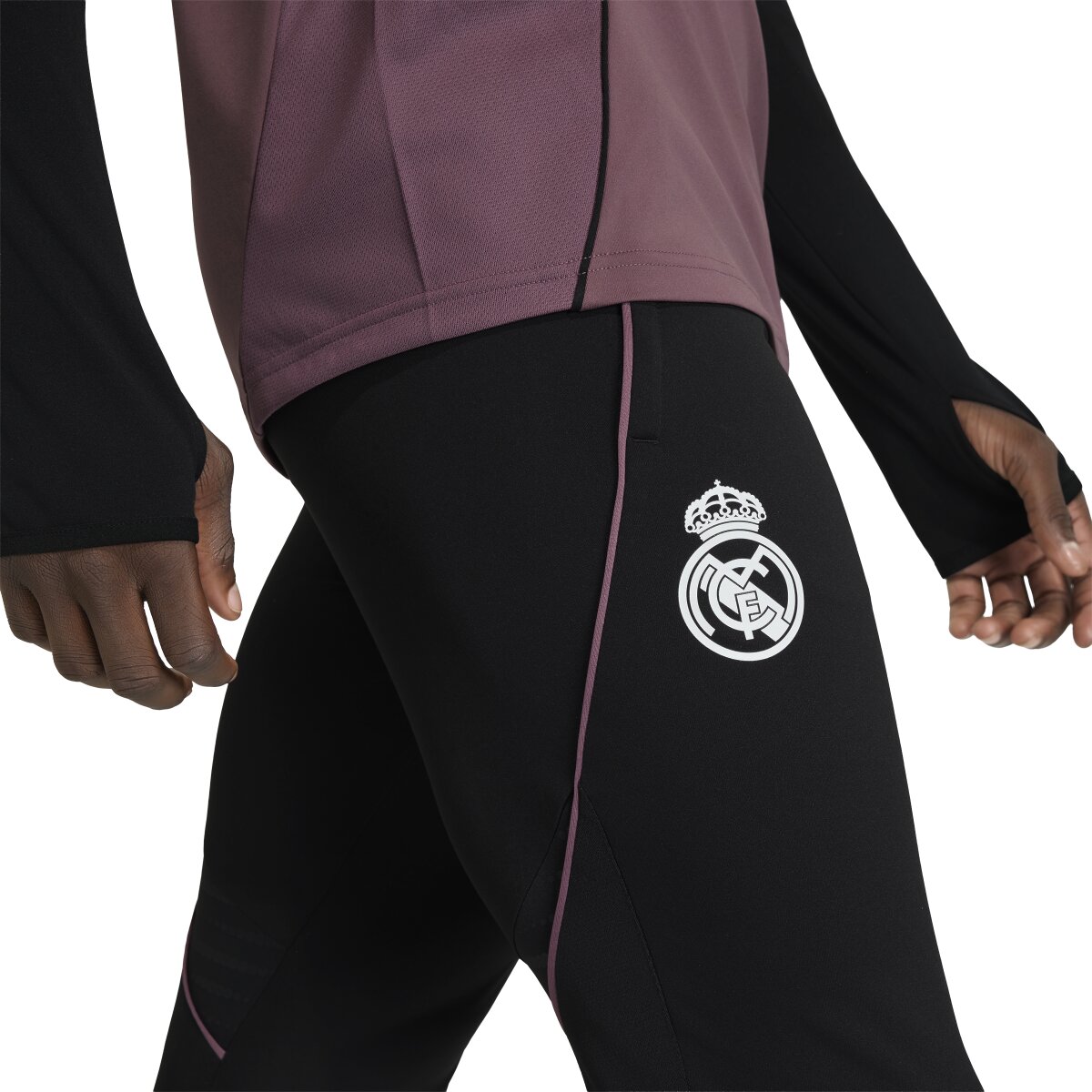 Calças de Homem Real Madrid CF 2025-2026 Tiro25 Competition Treino Preto-6
