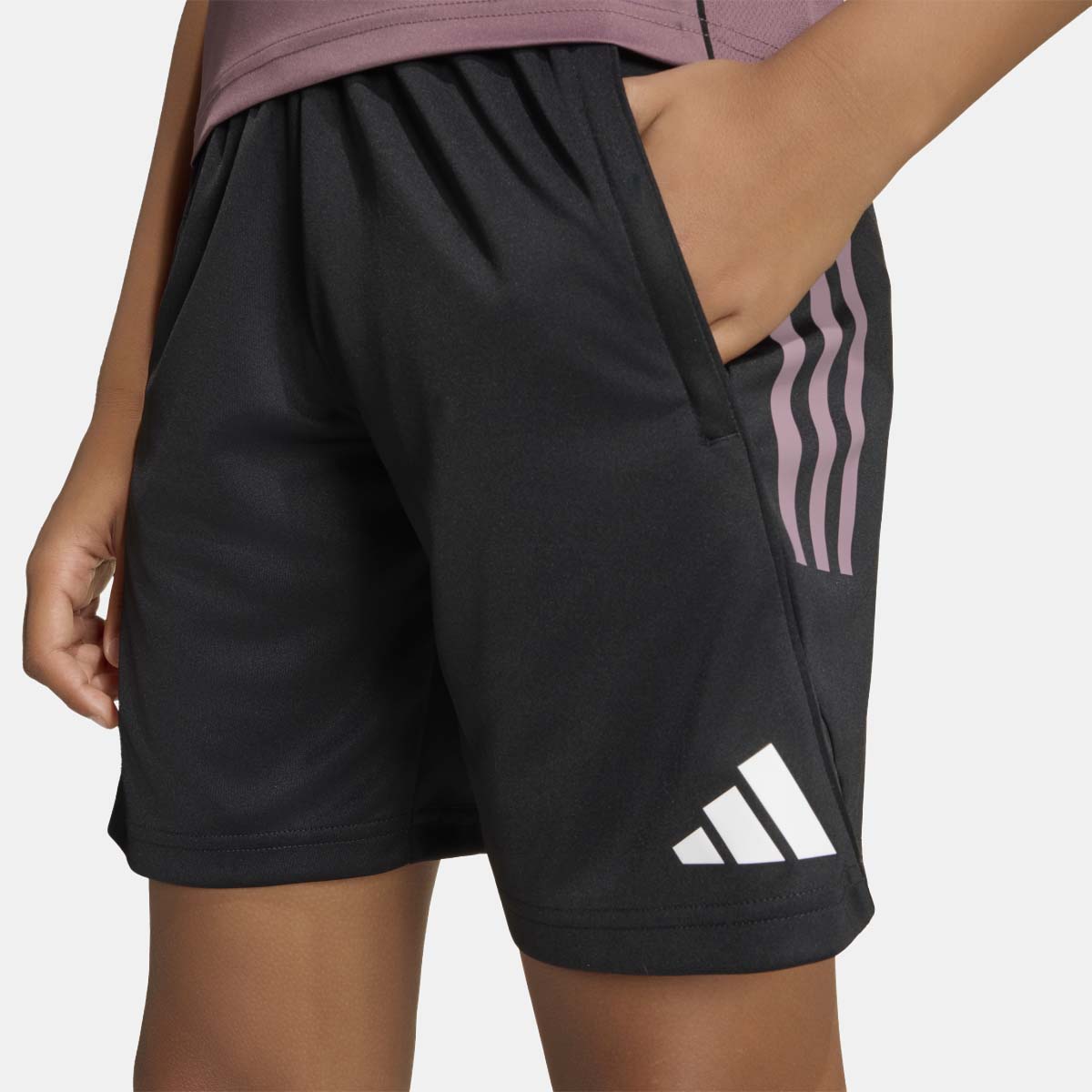 Calções de Criança Real Madrid CF 2025-2026 Tiro25 Competition Entreno Preto-5