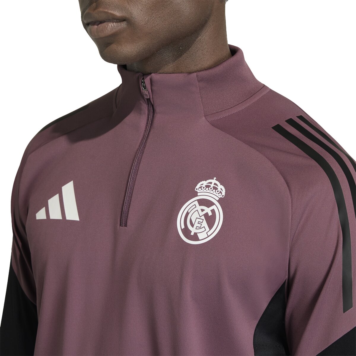 Sweatshirt de Homem Real Madrid CF 2025-2026 Tiro25 Competition Treino Preto-5
