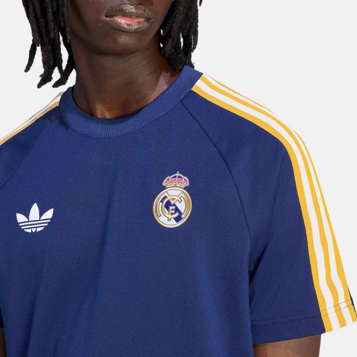 T-shirt de Homem Real Madrid CF Originals Azul-3