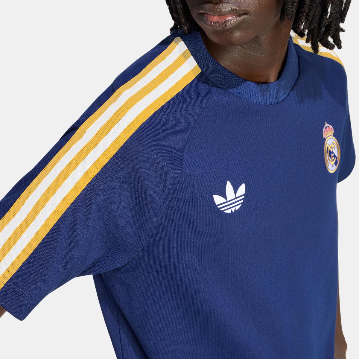 T-shirt de Homem Real Madrid CF Originals Azul-4