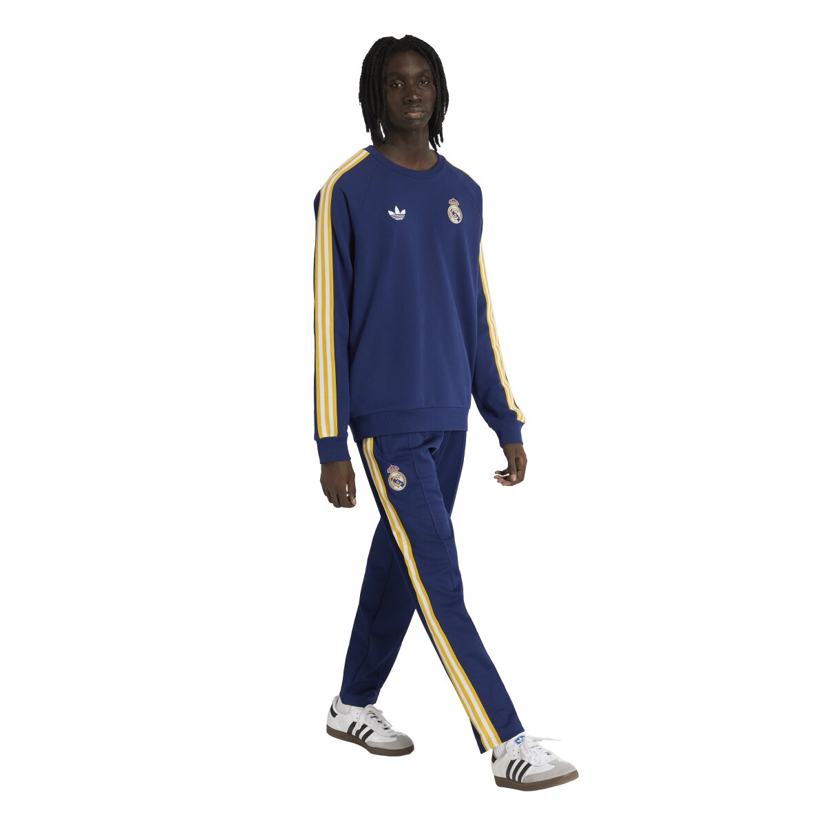 Sweatshirt de Homem Real Madrid CF Originals Azul-6