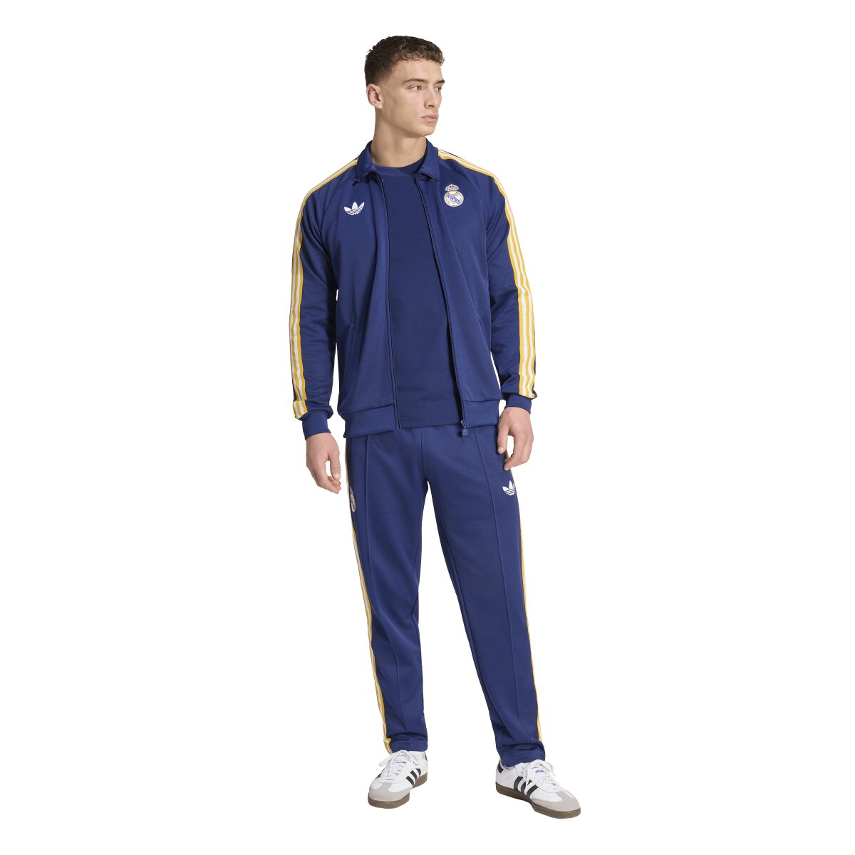 Sweatshirt de Homem Real Madrid CF Originals Azul-4