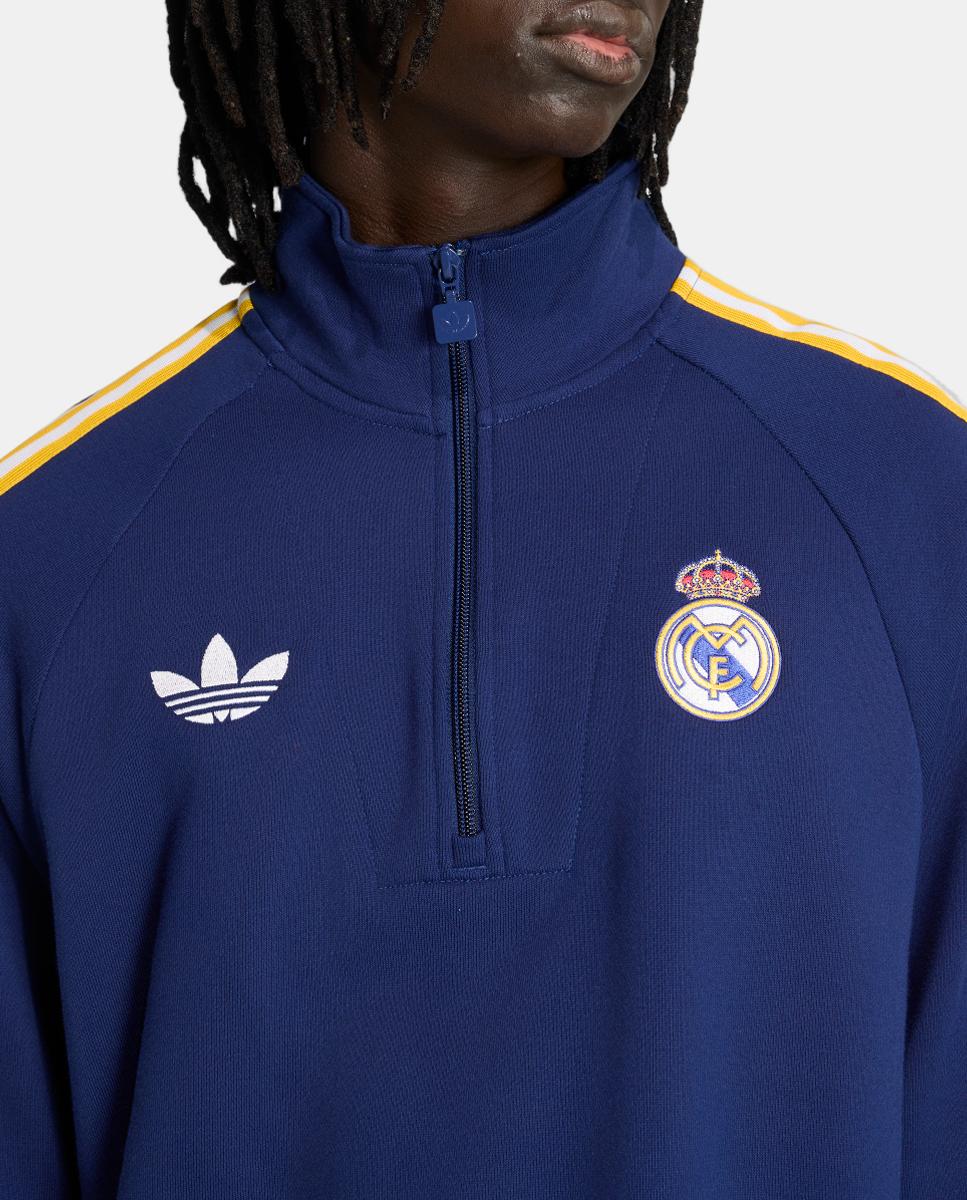 Sweatshirt de Homem Real Madrid CF Originals Azul-3