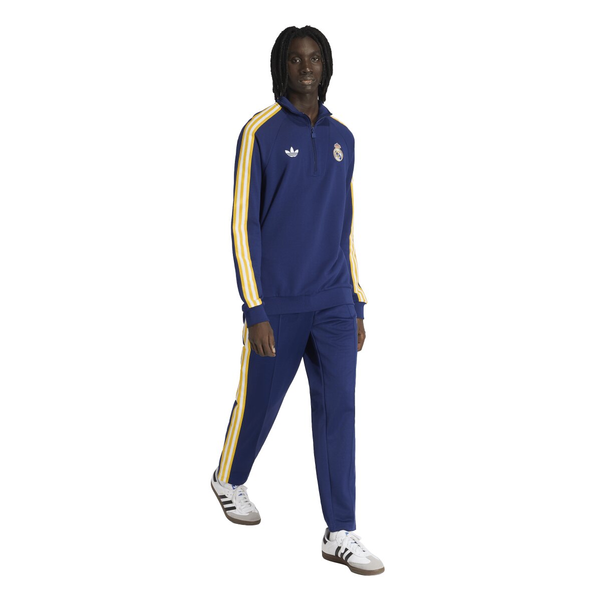 Sweatshirt de Homem Real Madrid CF Originals Azul-6