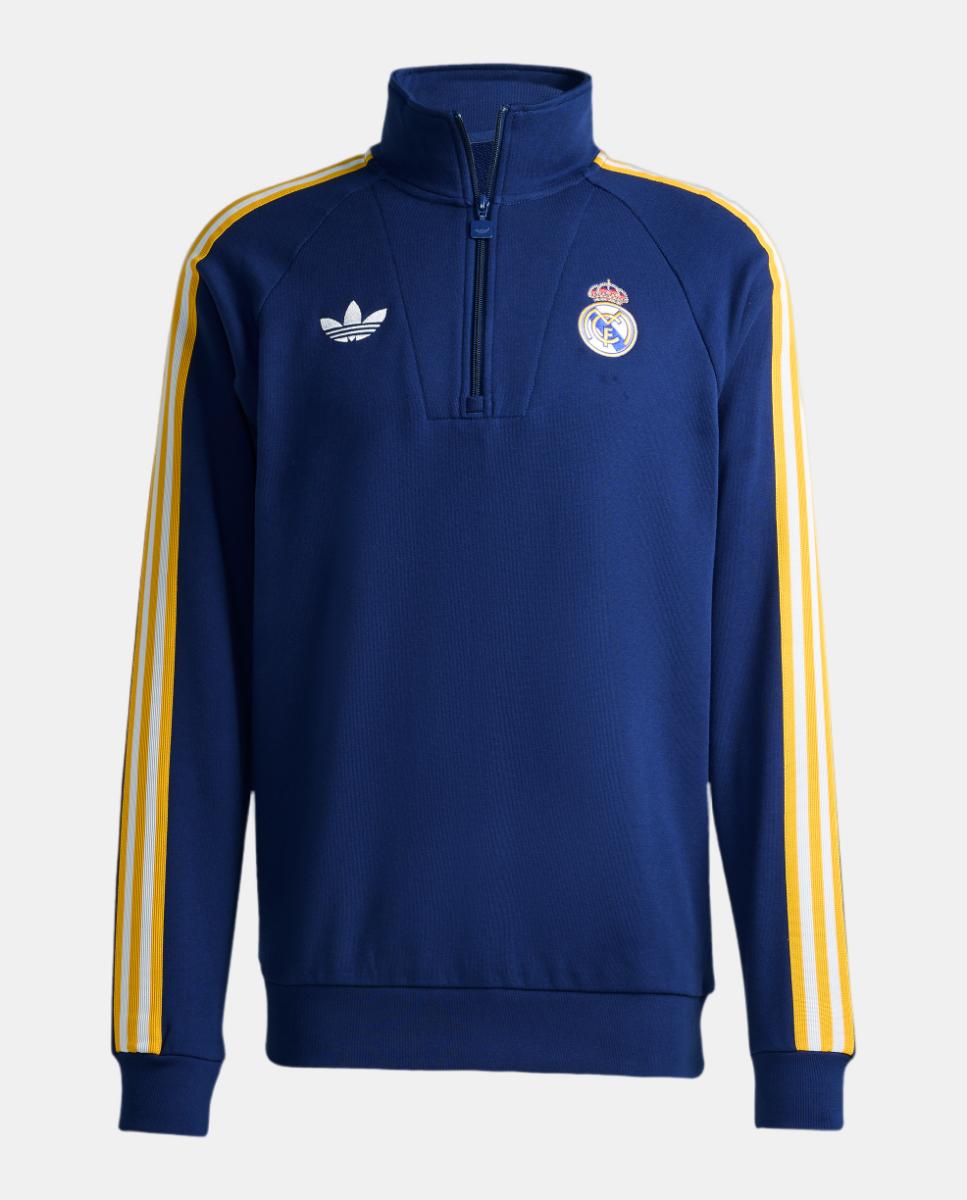 Sweatshirt de Homem Real Madrid CF Originals Azul-7
