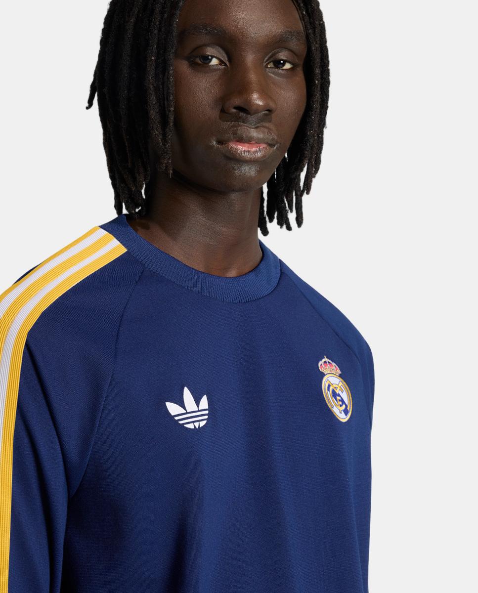 Sweatshirt de Homem Real Madrid CF Originals Azul-3