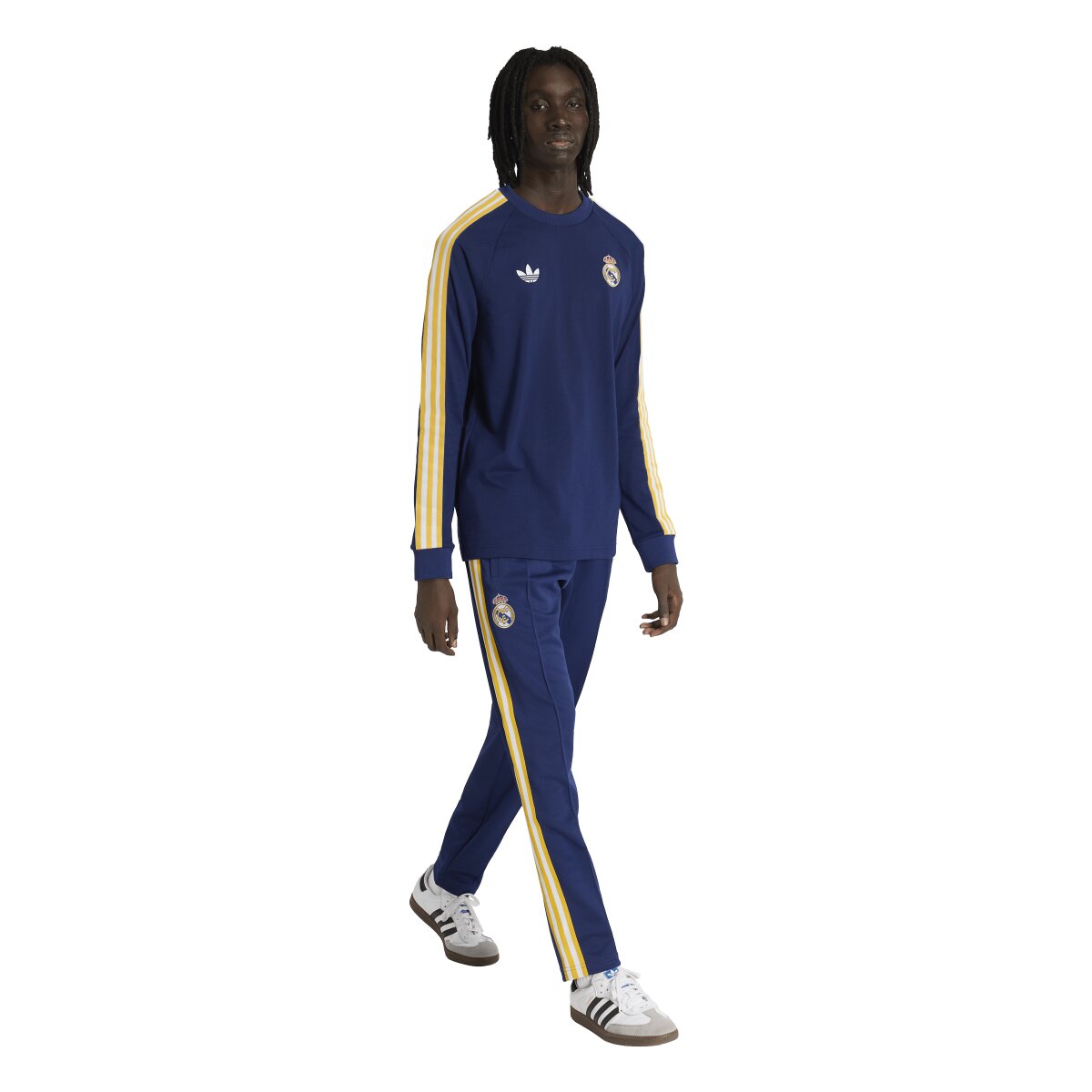 Sweatshirt de Homem Real Madrid CF Originals Azul-6