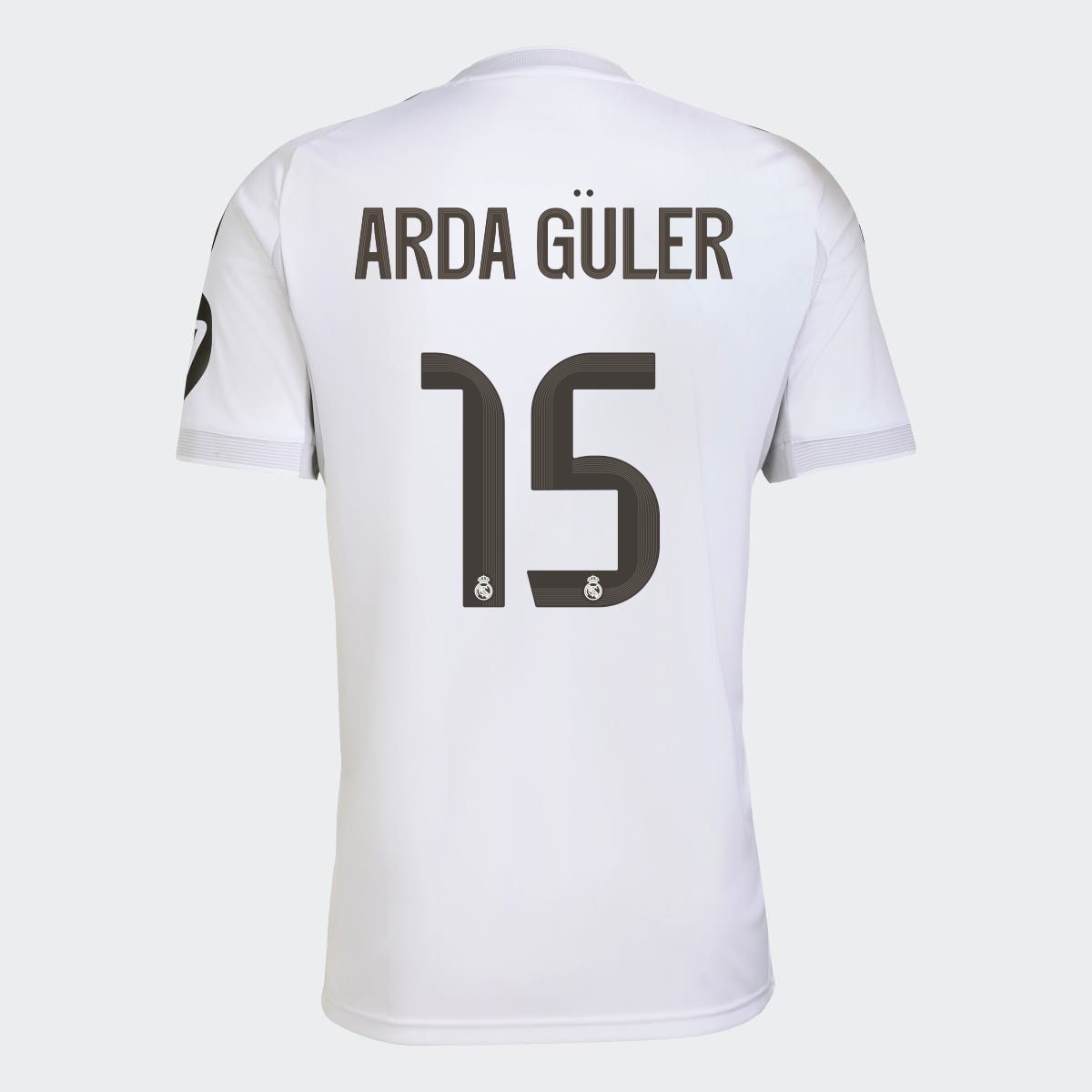 Imagem 0 de T-shirt de Homem 1.º Equipamento Real Madrid CF 2025-2026 Arda Güler 15