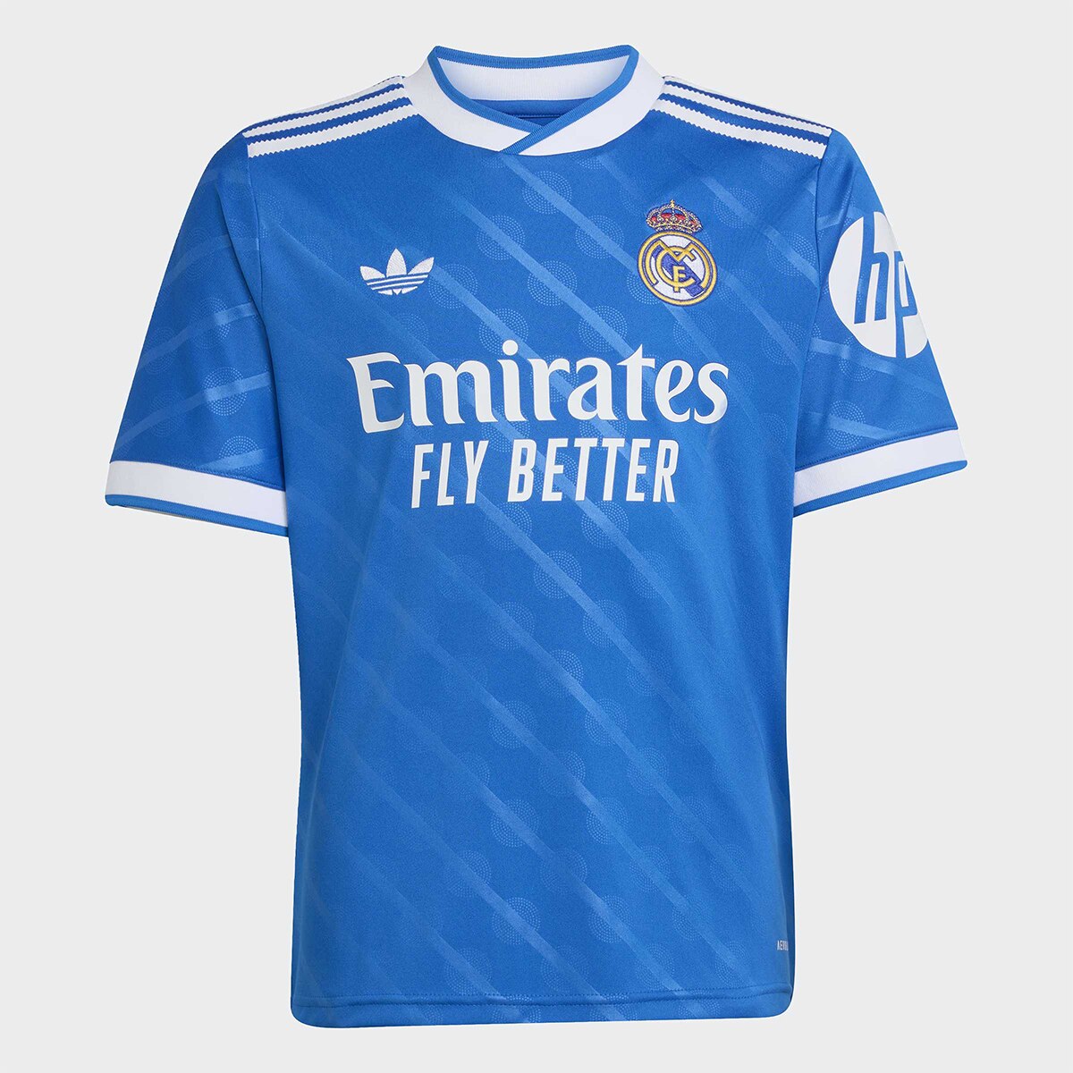 T-shirt de Menino 3.º Equipamento Real Madrid CF 2025-2026 Arda Güler 15 Azul Céu-2