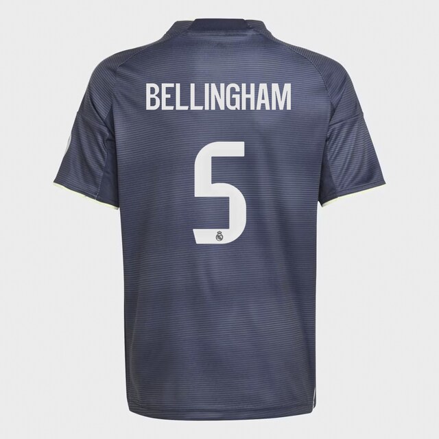 Imagen 0 de Camiseta de niño 2ª equipación Real Madrid CF 2025-2026 Bellingham  5 Adidas
