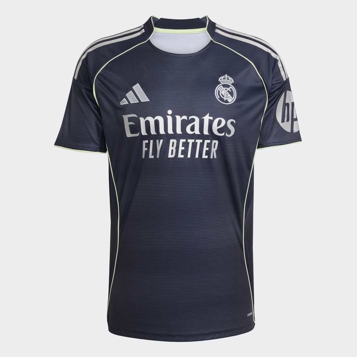 T-shirt de Homem 2.º Equipamento Real Madrid CF 2025-2026 Rodrygo 11 Azul Céu-2