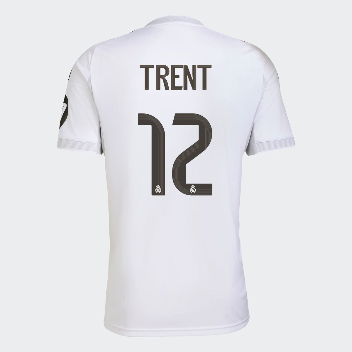 T-shirt de Homem 1.º Equipamento Real Madrid CF 2025-2026 Trent 12 Branco-1