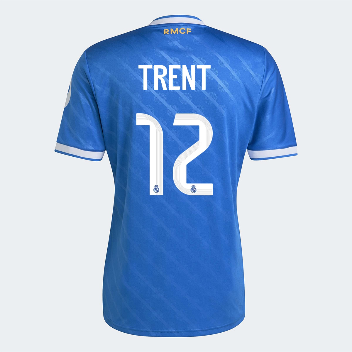T-shirt de Homem 3.º Equipamento Real Madrid CF 2025-2026 Trent 12 Azul Céu-1