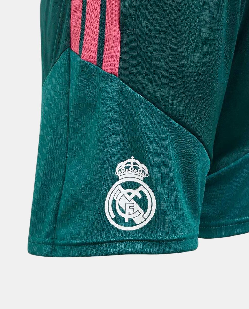 Calções de Criança Real Madrid CF 2026-2027 Treino Verde-escuro-3