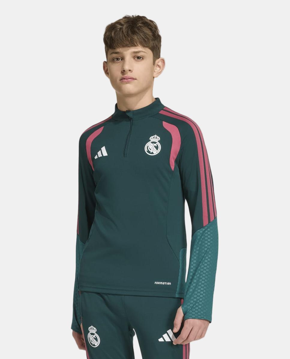 T-shirt de Criança Real Madrid CF 2026-2027 Treino Verde-escuro-3