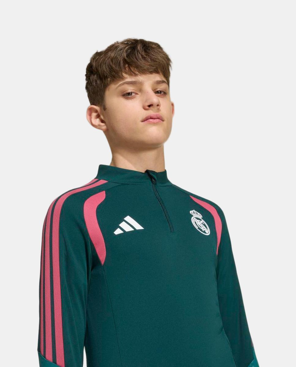T-shirt de Criança Real Madrid CF 2026-2027 Treino Verde-escuro-7