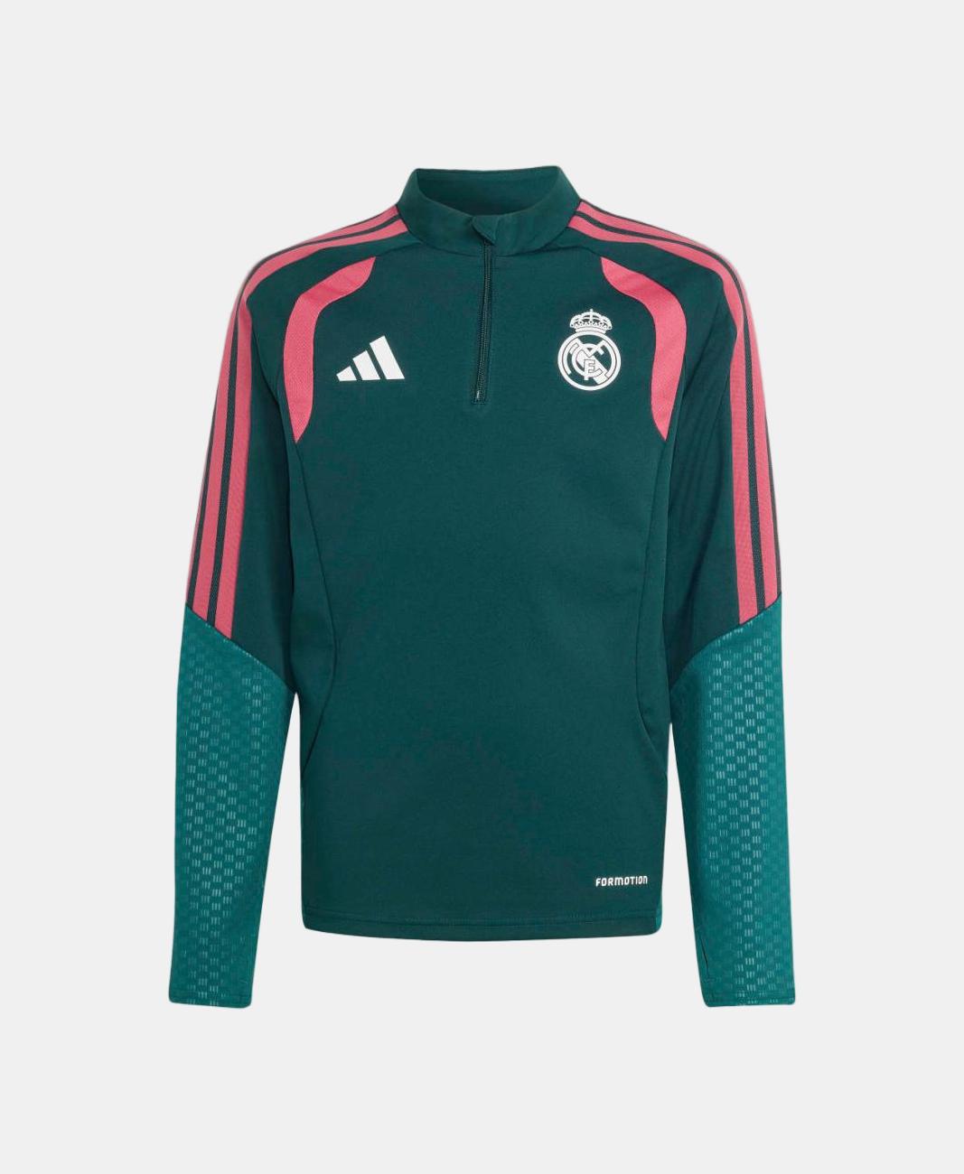 T-shirt de Criança Real Madrid CF 2026-2027 Treino Verde-escuro-8