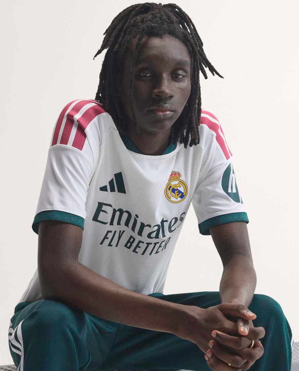 T-shirt de Homem 1.º Equipamento Real Madrid CF 2026-2027 Authentic Branco-7