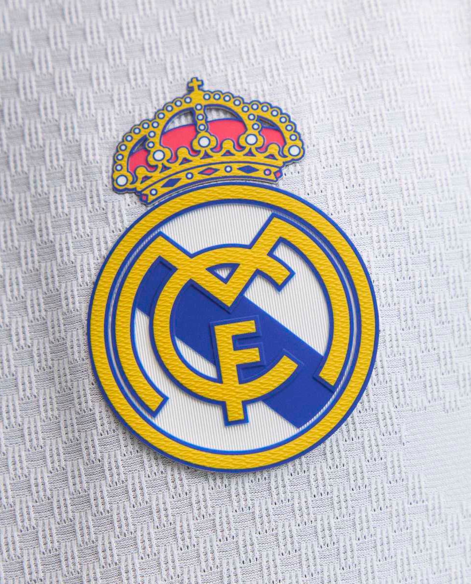 T-shirt de Homem 1.º Equipamento Real Madrid CF 2026-2027 Authentic Branco-11
