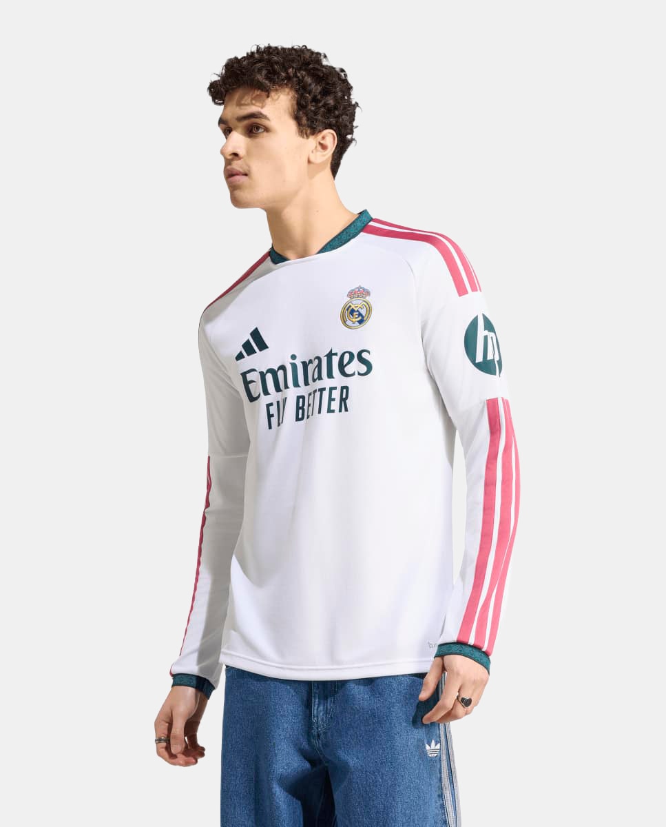 Imagem 0 de T-shirt de Homem 1.º Equipamento Real Madrid CF 2026-2027 LS
