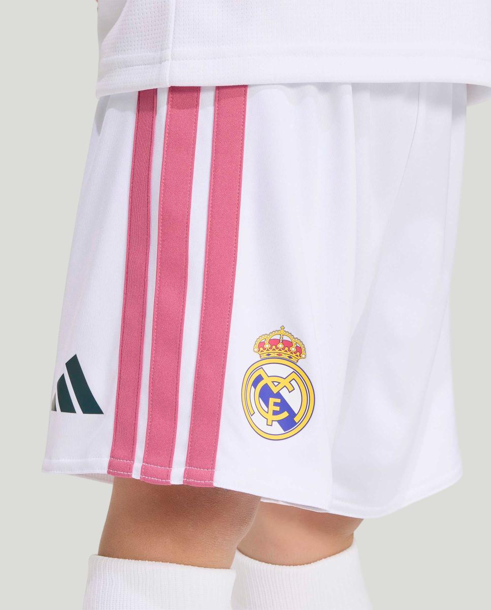 Conjunto de Criança 1.º Equipamento Real Madrid CF 2026-2027 Mini Kit Branco-5