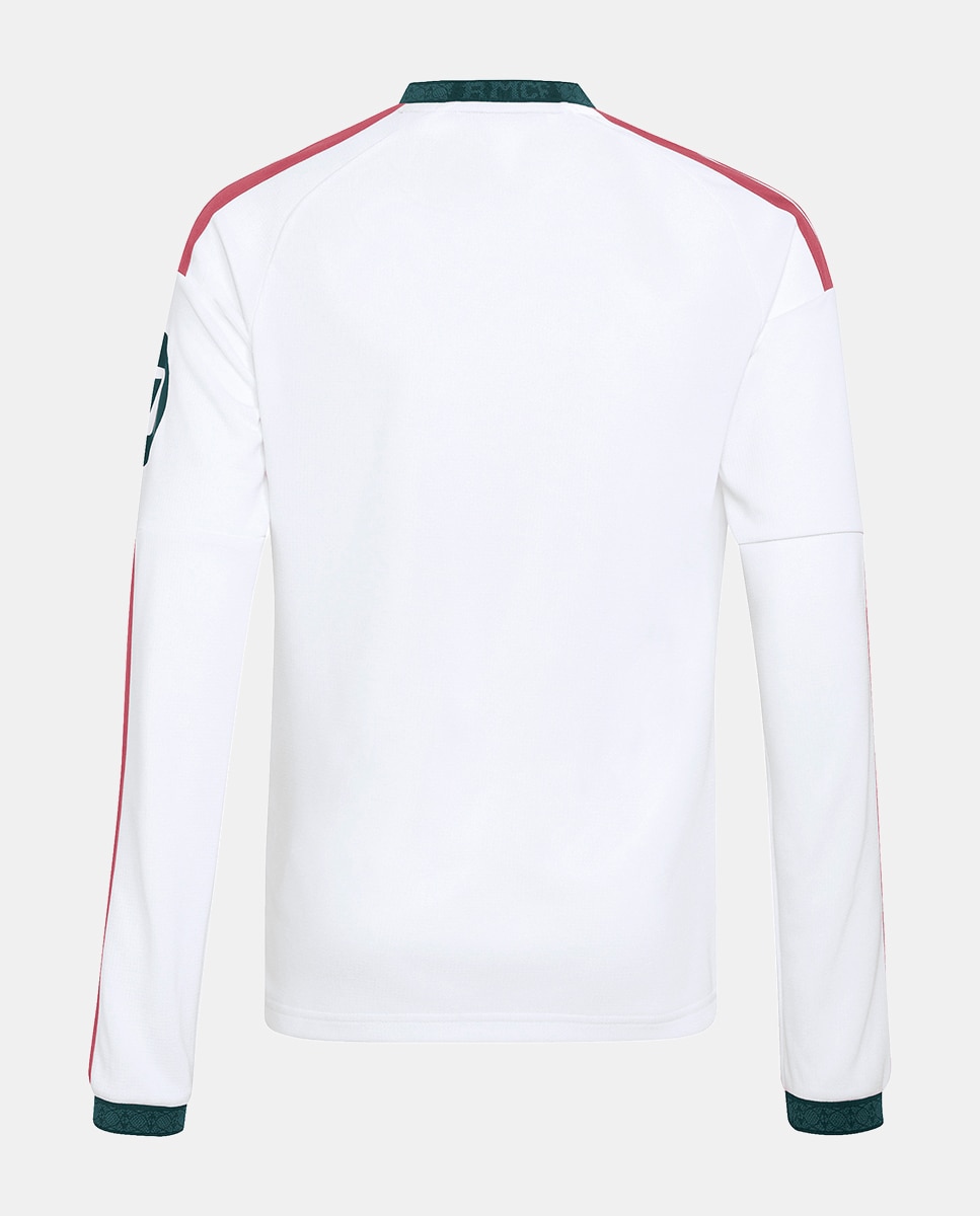 T-shirt de Criança 1.º Equipamento Real Madrid CF 2026-2027 LS Branco-9