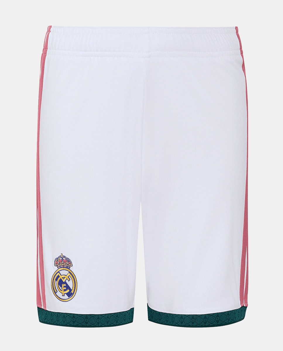 Calções de Criança 1.º Equipamento Real Madrid CF 2026-2027 Branco-7