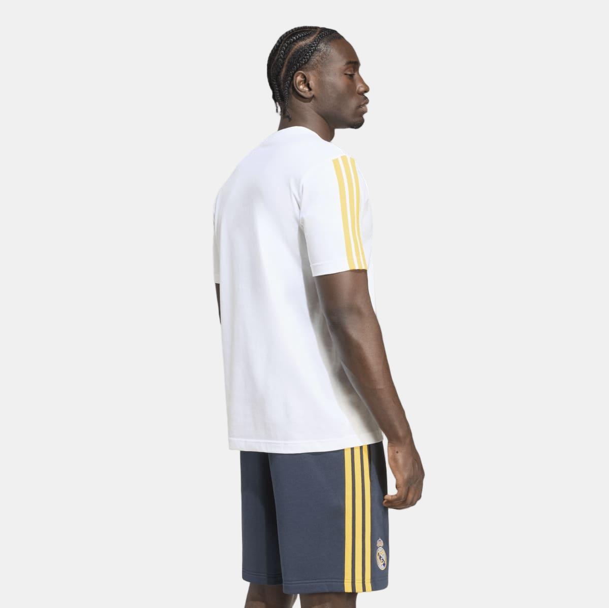 T-shirt de Homem Real Madrid CF 2026-2027 DNA Branco-2