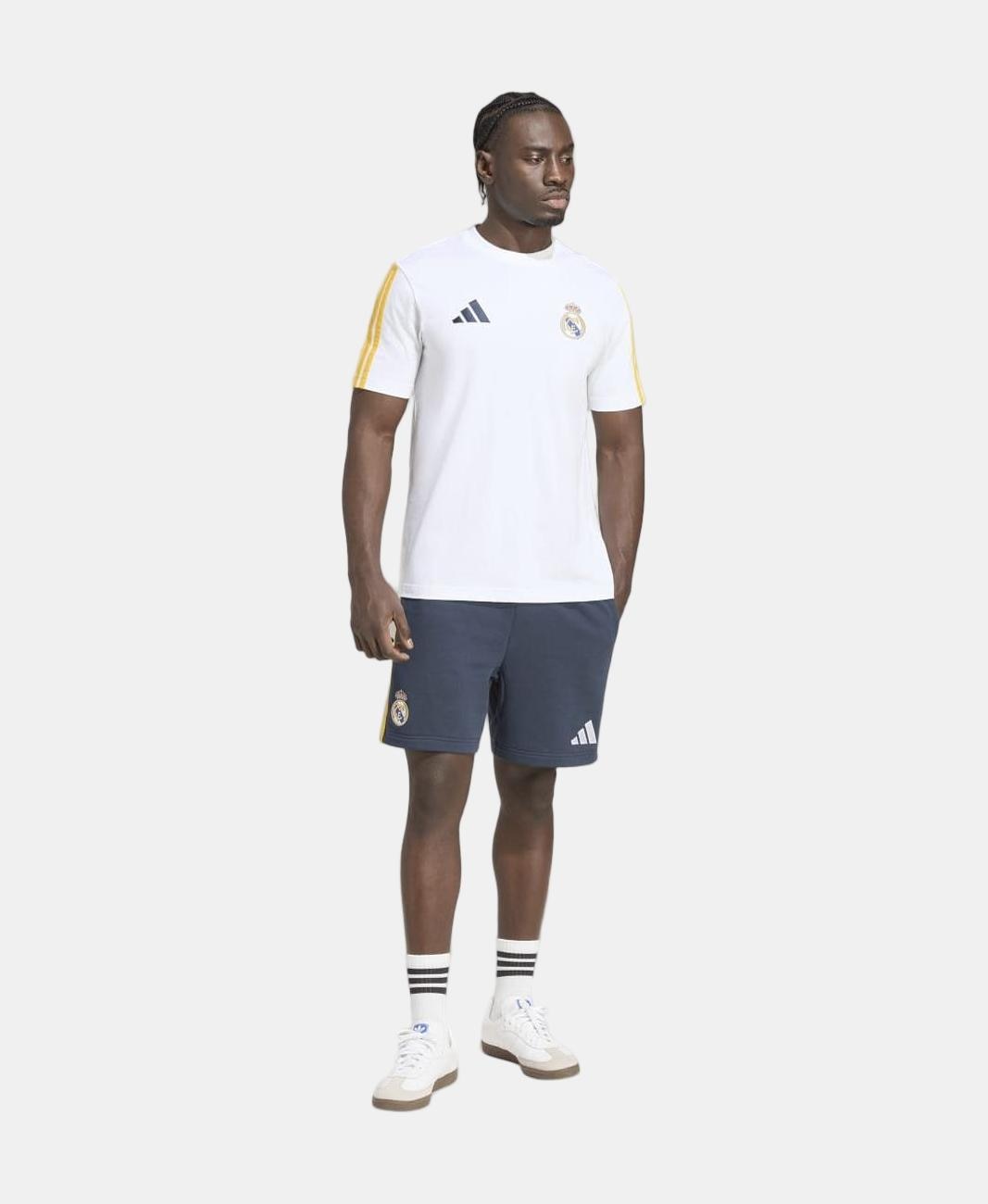 T-shirt de Homem Real Madrid CF 2026-2027 DNA Branco-3