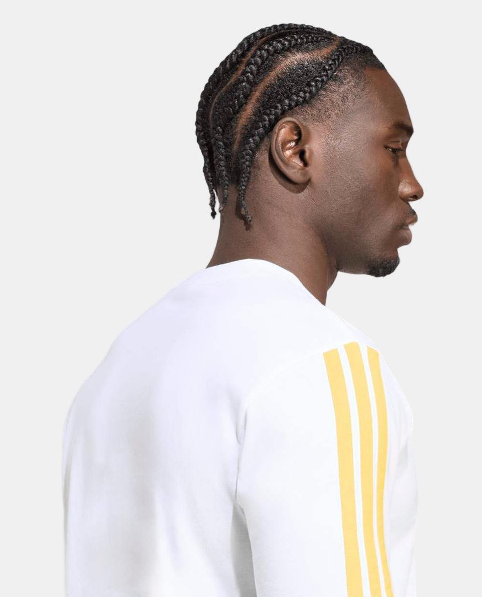 T-shirt de Homem Real Madrid CF 2026-2027 DNA Branco-5