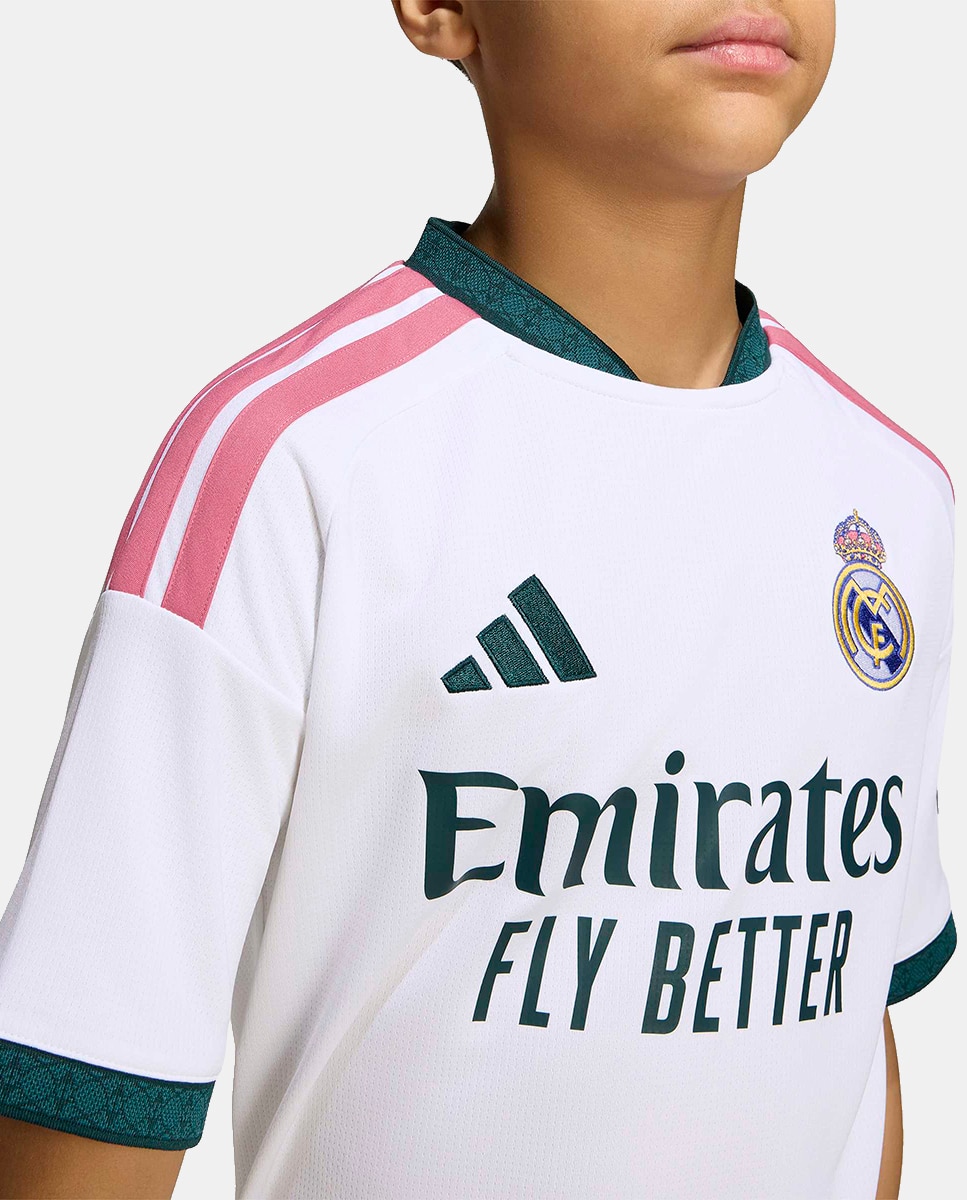 Conjunto de Criança 1.º Equipamento Real Madrid CF 2026-2027 Branco-5