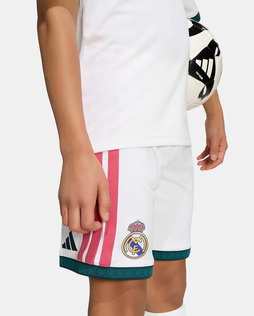 Conjunto de Criança 1.º Equipamento Real Madrid CF 2026-2027 Branco-6