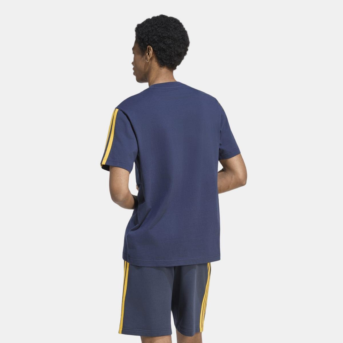 T-shirt de Homem Dna Real Madrid Cf 2026/2027 Azul-marinho-2